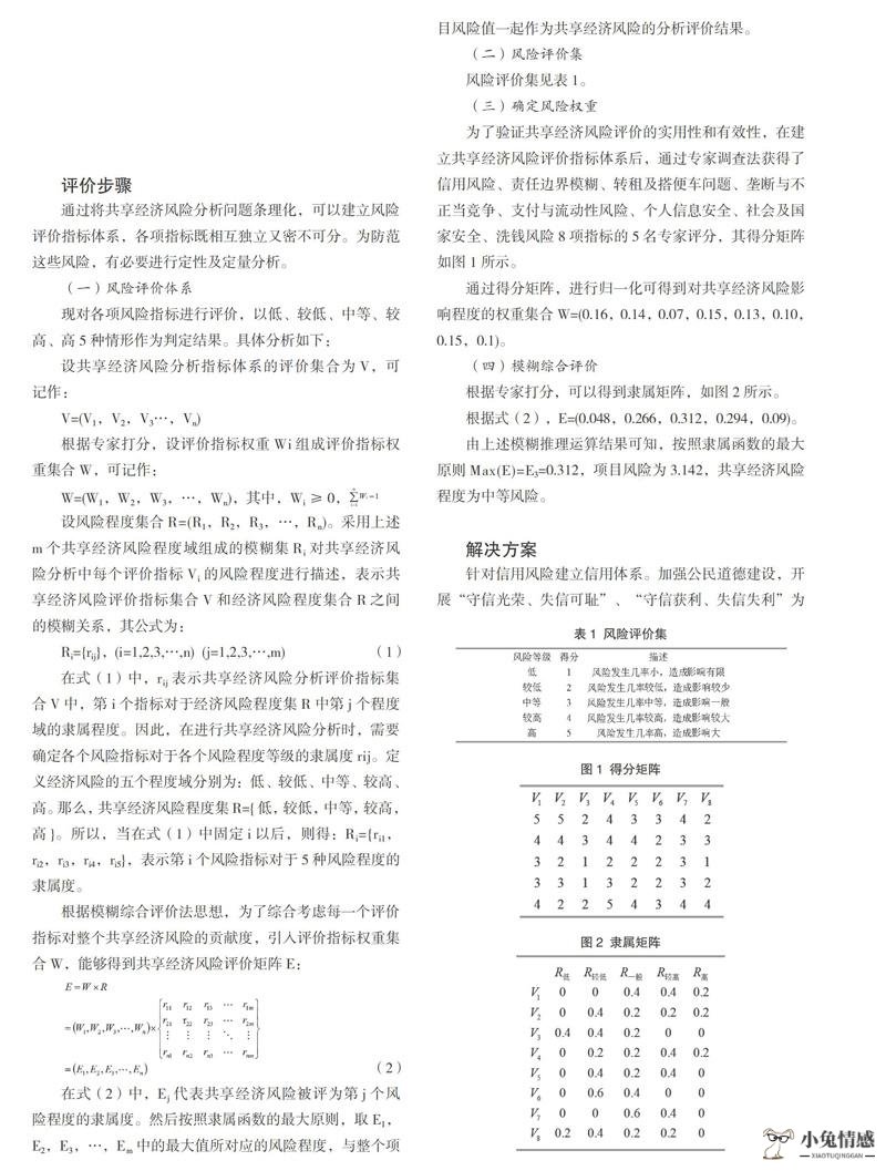 共享经济与数学