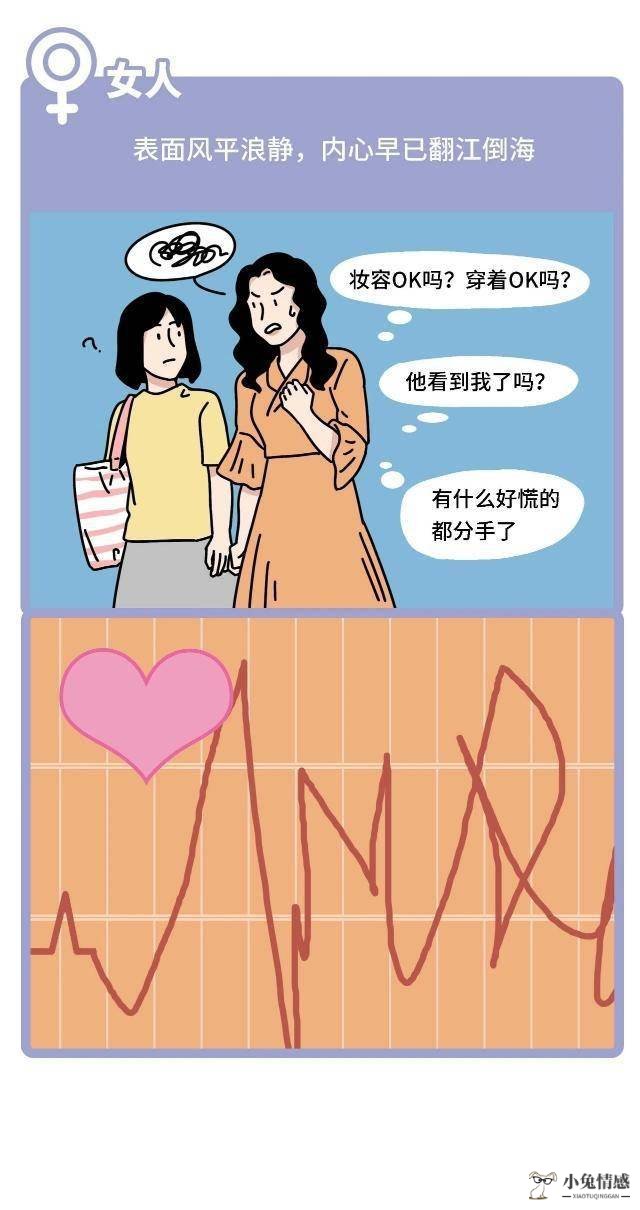 男人放弃追求女人，女人通常会有四种想法！